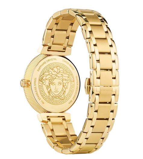 Versace Daphnis Quartz Mother of Pearl Dial Ladies 